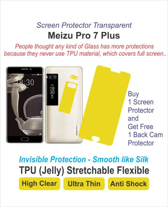 Meizu%20Pro%207%20Plus%20-%20Screen%20Protector%20-%20TPU%20(Jelly)%20-%20Image%204