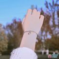 Adjustable Magnetic Broken Heart Love Bracelet for Men and Women, Fashion Charm Jewelry Stainless Steel Cuba Chain Bracelet Lover Gift, 2Pcs/Set Lovers Magnet Couple Bracelets. 