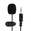 1.5m Cable Professional Computer/Laptop Clip-On Lavalier Microphone for Podcasting, Gaming, k8 wireless microphone  Lectures, YouTube Content Creators. 