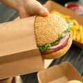 50 PCS Brown Kraft Paper Bags Paper School Lunch Bags for Bakery Cookies Treats Snacks Sandwiches Biscuit Wrapping Grocery Bags. 