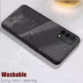 Oppo A95 / Oppo A74 Black Soft Silicon Back Cover. 