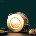 Korean Noodle Pot Cooker Fast Heating Stainless Steel Multipurpose Ramen Cooking Pot Instant Noodles Pot for Kitchen Picnic Soup Stew Hiking. 