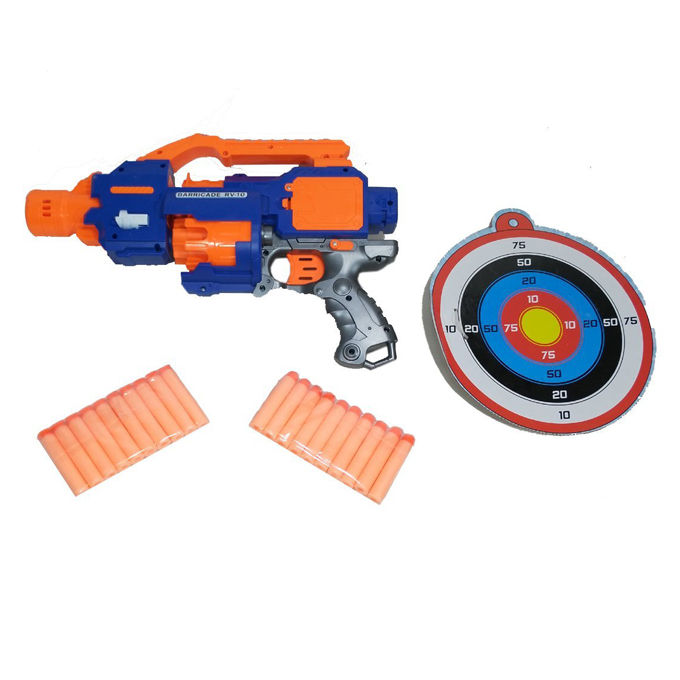 Fire Strom 10 Dart Rapid Fire Nerf Dart Shooter