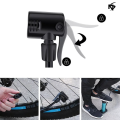 Noor Sports High Pressure Foot Air Pump with Gauge Heavy-Duty Foot Bike Pump for Bicycle Ball Scooter Car Inflatable Toys Mini Pump. 