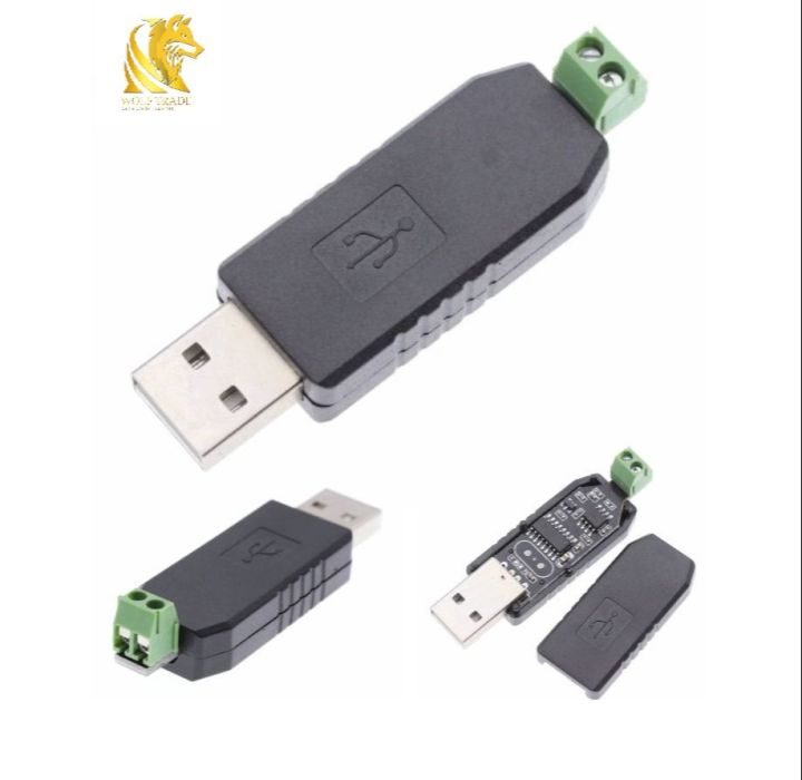 2pcs USB to RS485 485 Converter Adapter Support Win7 XP Vista Linux Mac OS 2pcs USB to RS485 485 Converter Adapter Support Win7 XP Vista Linux Mac OS