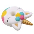 Jumbo Kawaii Unicorn Donut Squishy Cake Bread Squishies Cream Scented Slow Rising Squeeze Toy Kids Xmas Birthday Gift 13*9 CM. 