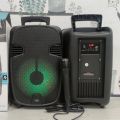 New gts 1248 - 8 inch Big speaker - portable speaker with big sound  - bluetooth wireless speaker with mic   - support - usb , sd card , fm radio and hd sound with Rechargale battery. 