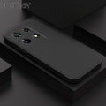 Hontinga for Infinix Note 30 Pro Back Cover Simple Candy Color Phone Case Square Edge Liquid Silicone Mobile Cover. 