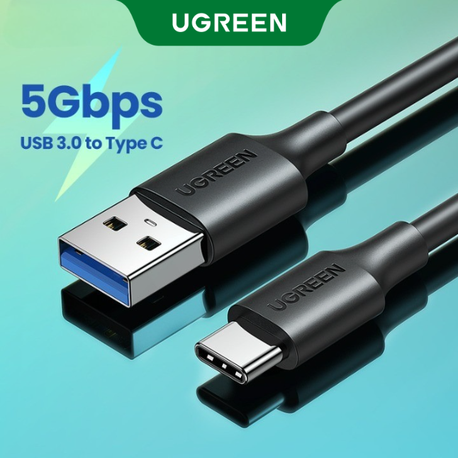 UGREEN USB 3.0 toType C Fast Charging and Sync Data Cable for Xiaomi Mi 15,Huawei nova 13,One Plus 13, Samsung Galaxy S25 S24 Plus Note 20, Nintendo Switch, GoPro Hero