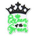 Cool Green Leaves Shoe Charms PVC Shoe Decorations for Clog Sandals Croc Accessories Adult Men Women Birthday Party Gifts. 