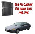 HONDA CIVIC (1990-1995) Rear Sun shades / Side Curtains. 