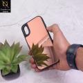 iPhone XS Max - Rose Gold - Fabulous Mirror Shine Soft Case. 