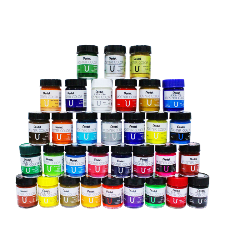 Pentel Poster Colors 30ml - 1Pc