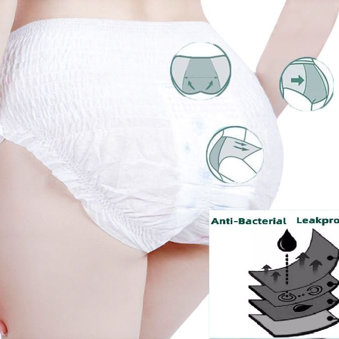 Pack%20of%205%20All%20Night%20Protection%20Disposable%20Period%20Panties,%20No%20leakage,%20No%20tension%20-%20Image%202