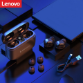 Lenovo HT18 BT5.0 Wireless Earphones In-Ear Earbuds LED Display/Noise Reduction/HiFi Stereo Sound/Binaural Call/1000mAh Power Bank/8mm Driver Headset with Mic Headphones. 