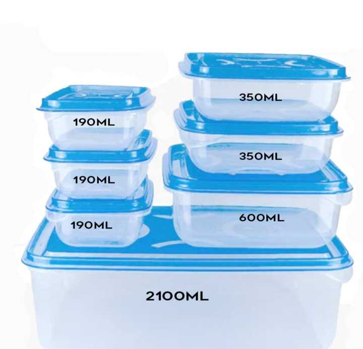 IKEA%20Style%20Pack%20of%207%20Transparent%20Rectangular%20Thumb%20Lock%20Food%20Containers%20%7C%20Stackable%20Plastic%20Storage%20Bowl%20Set%20for%20Kitchen%20&%20Meal%20Prep"%20-%20Image%203