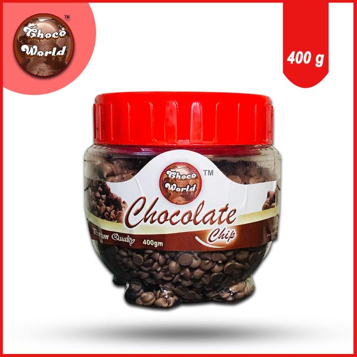 Brown Chocolate Chip 400 Grams | Chocoworld.com.pk