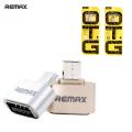 Micro USB OTG Connector RA USB 2.0 OTG Adapter USB connector with Mobile Remax OTG Connectors Premium quality. 