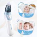 VANCOCON Nasal Aspirator, 2 in 1 Baby Nasal Aspirator & Ear Wax Remover, Electric Baby Nose Cleaner with 4 Silicone Nozzles for Newborns, Toddlers, Blue091. 
