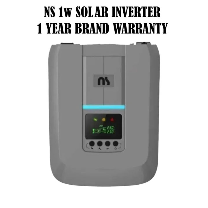 NS Max Pro1200 Solar Inverter UPS 1.0 KVA 12V DC (1000) Watt. Solar Charge Current ) New Model 2023