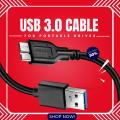USB 3.0 Charger Cable - A-Male to Micro-B. 