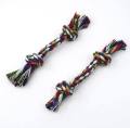Pet Double-Knot Cotton Rope Toy Dog Molar Teeth Cleaning Bone Toy Dog Toy. 