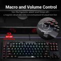 Redragon K588 RGB Mechanical Gaming Keyboard TKL with Programmable Keys Macro Recording Red Switches with Detachable Palm Rest & USB-C USB for Windows PC. 