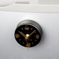 Fridge Magnet Clock Portable Refrigerator Magnets Decorative Coffee Pattern Fridge Clock Magnetic Sticker Magnet Wall Clock. 