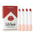 HNADAIYAN 4 Pcs Little Small Smoke Tube Cigarettes Lipstick Lip Gloss Lipstick Matte Lipstick Set Long Lasting 24 Hours. 