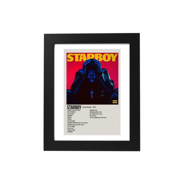 The Weeknd Music Pop Culture Teenage Posters Vinyl Paper Quotes Vintage Music Enthusiasts Posters Home Room Art Painting Wall Poster