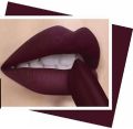 Dark Maroon Lipstick - Maroon. 
