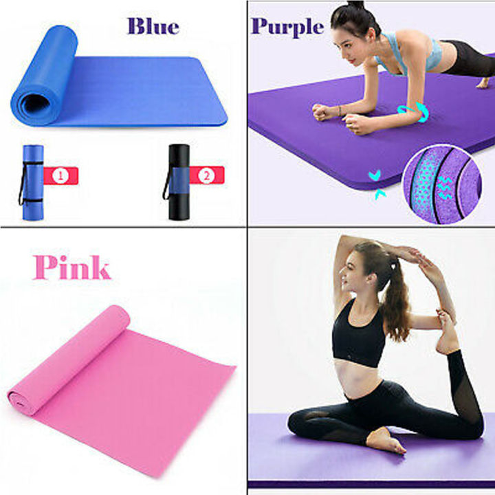 Beddy's Studio Yoga Mats 4MM 5MM 6MM Anti Slip Feet Gym Mat
