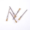 5pcs 3mm*5mm Shank Polishing Brass Wire Wheel Brushes Rotary Cleaning Tools Podazz. 