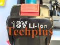 cordless drill machine 18V BNKTOP russian Brand with 2 li ion batteries drill driver variable speed. 