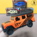Hummer 4×4 Model Die-Cast Metal Toy Car – 1:43 Scale – Front Doors Openable – Size Approx. 3-Inches – Yellow. 