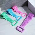 Silicone Soft Bath Towel Strong Back Rubbing Body Massage Shower Extended Scrubber Skin Clean. 