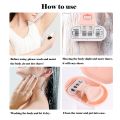 New 6-Layer Blade Lady Razor Women Razor Mini Portable Shave Mane Leg Hair Private Body Manual Razor With Case. 