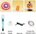 KIDS NEW 3D Pen, 3D Printing Pen, Electric 3D Drawing Printing Pen with LCD Screen + PLA ABS Filament Refills 3 Colors 9m, 3D Doodler Pen Creative Toy, DIY Arts Crafts Gift for Kids & Adult. 