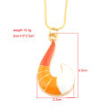 Women Fashion Necklace Hook Ladybug Fox Tail Hanging Bell Black Cat Pendant Necklace. 