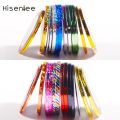 【Beauty Code】Hisenlee 3 Rolls 1MM 2MM 3MM Nail Art Glitter Stripping Tape Strips Decor Tools Nail Adhesive Manicure. 