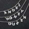 【Aesth Diary Store】Angel Necklace Women Jewelry Couple Gift Necklace BITCH HONEY Punk Collier BFF. 