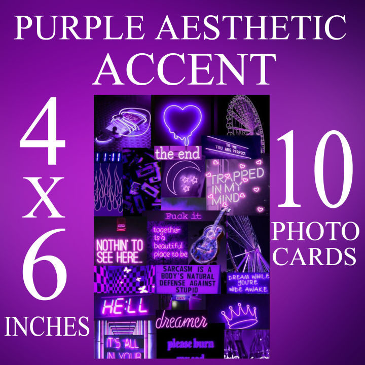 Customize%2010%20Purple%20theme%20aesthetic%20photo%20card%20of%20your%20choice%20aesthetic%20photo%20wall%20collage%20kit%20for%20wall%20decoration%20-%20Image%205