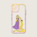 【NShisasN】Tangled Rapunzel Tangled Phone Case Telefoon For IPhone 13ProMax 14 13 12 11 Pro Max Mini Transparent Fine Hole Soft Cover. 
