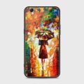 Oppo F3 Plus Cover - SkinLee HQ Infinity Glass Case (Soft) - Girl with Umbrella - SKINLEE-568-1-860-82. 