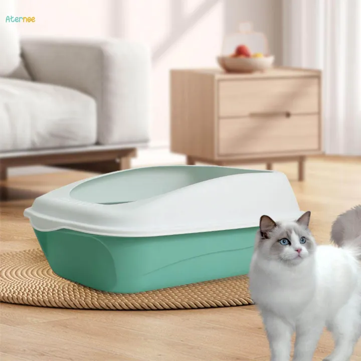 Pet%20Litter%20Trays%20with%20High%20Sides%20Kitten%20Potty%20Pan%20for%20Kitty%20Kitten%20Rabbit%20-%20Image%207