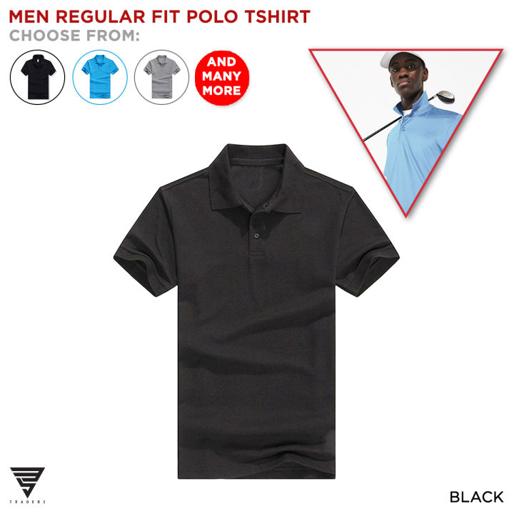 Men's regular fit polo shirts best sale