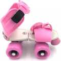 Kids Roller Skates, Adjustable Size Girl Roller Skates for Kids Beginner, Toddlers Roller Skate with 8 Wheels, Outdoor Roller Skating for Boys, Girls, Skating Shoes for Ages 3-12. 