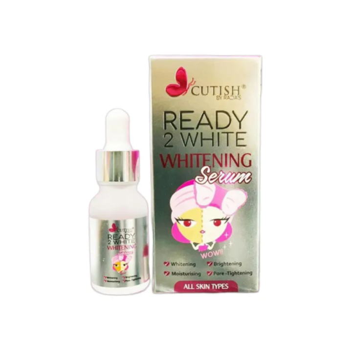 Cutish Ready 2 White Whitening Pore-Thightening Serum 15 ML