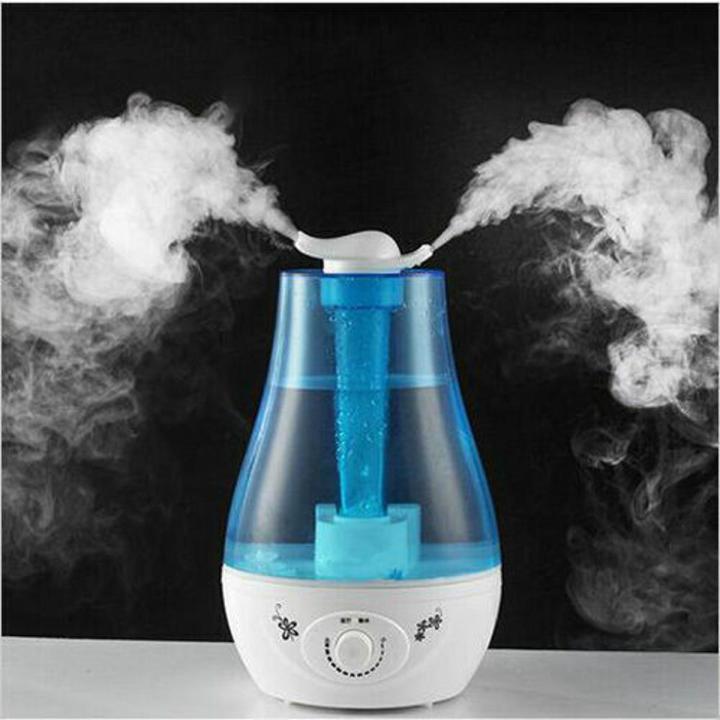 Ultrasonic Air Humidifier 25W 3L large Double Spray Practical Aroma Essential Oil Diffuser Humidifier for Home Mist Discharge or Incubator