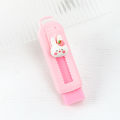 2024 CHEN LIN Creative Push-pull Cartoon Eraser Macaron Colored Eraser Telescopic Kawaii Children's Pencil Eraser Student Stationery Myhappinessisyou. 